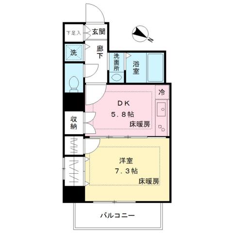 ラルーチェ 間取り