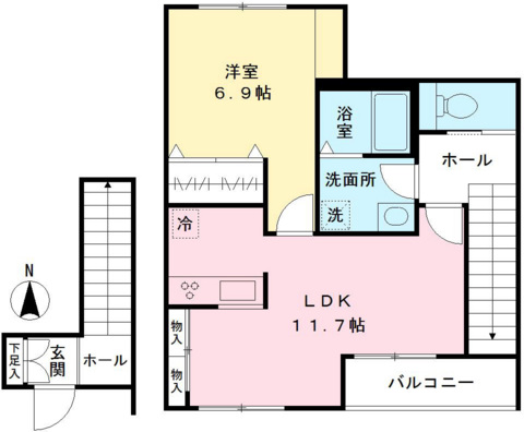フィシオ笹塚テラス 間取り