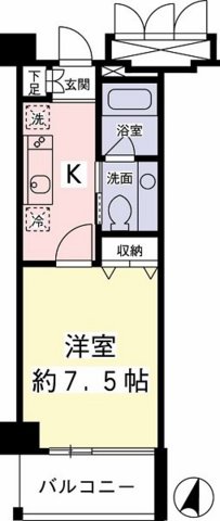 フィシオ笹塚 間取り
