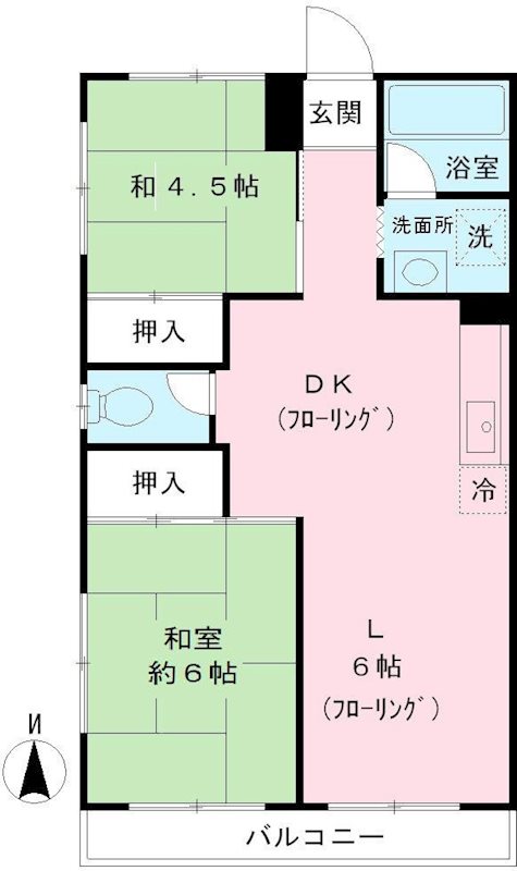 八百重マンション 間取り