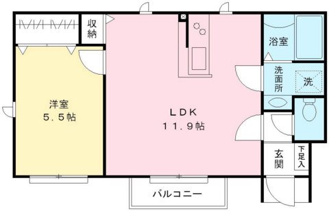 サンシティコートＢ棟 間取り