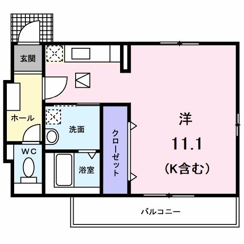 メゾン・カサブランカＢ 間取り