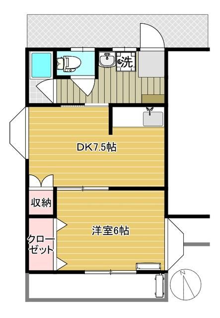 メゾンＫ．Ｋ 間取り