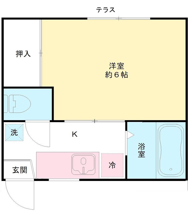 コーポサファイア 間取り