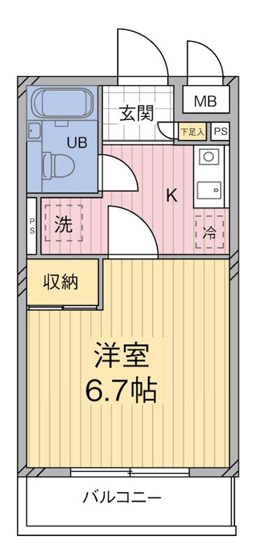 エクセルハイム 間取り