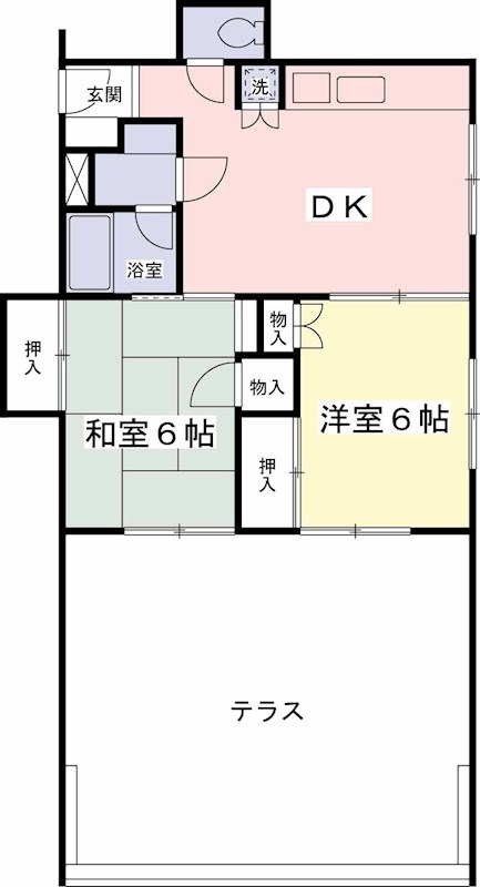 百草園マンション 間取り