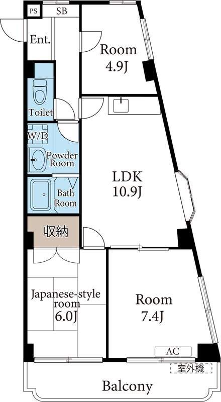 ロイヤルタウン下九沢 間取り
