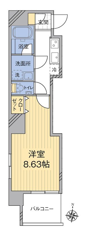 GRAND ARC笹塚 間取り