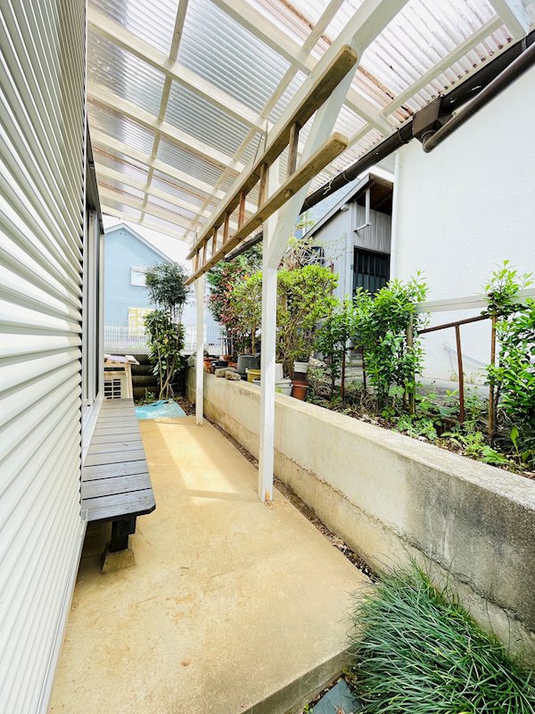 散田町5丁目平屋一戸建 ベランダ