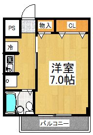 ベルエール調布 間取り