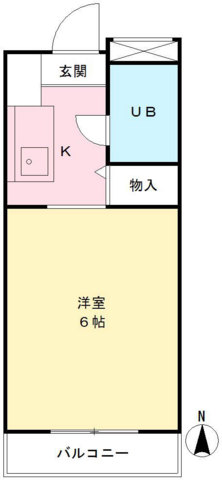 グランドハイツ斉藤Ａ棟 間取り