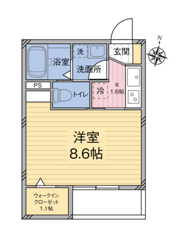 Lush Life Sekiba 間取り