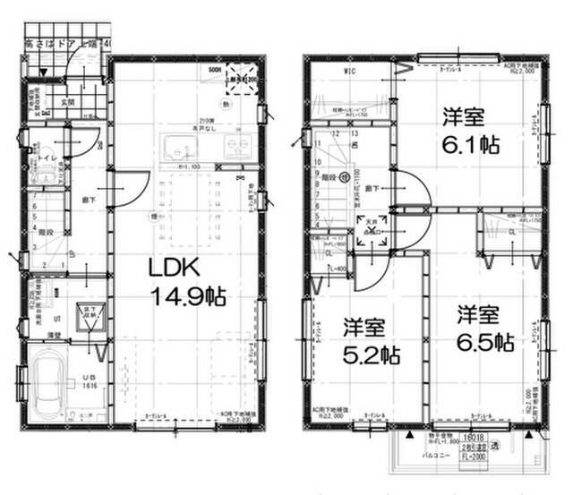 グランソフィアレイア　B号棟 間取り