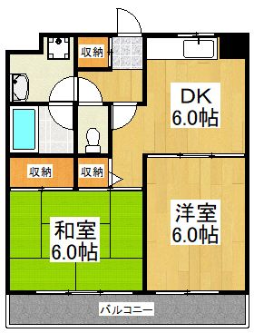 メゾンドシャンタル 間取り
