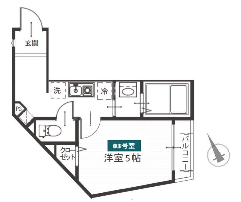 メルディア西府 間取り