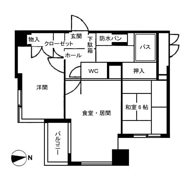 アネックス調布 間取り
