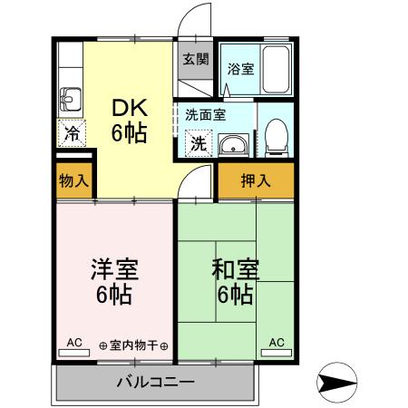 ルードルフィアタウンズ　Ａ 間取り