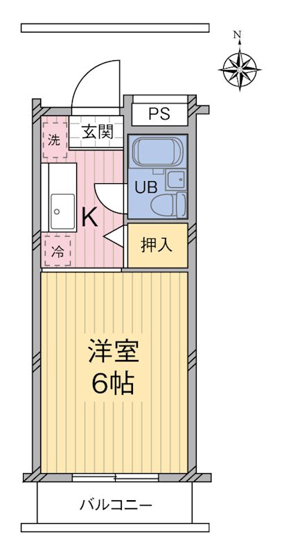 ミーティア由木 間取り