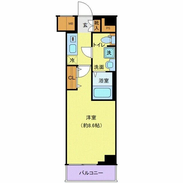 ジェノヴィア中野島 間取り