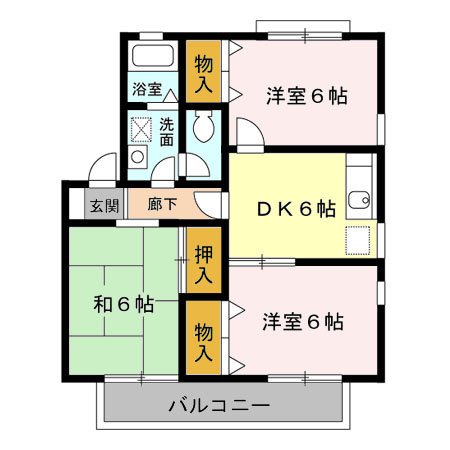 クローカス 間取り