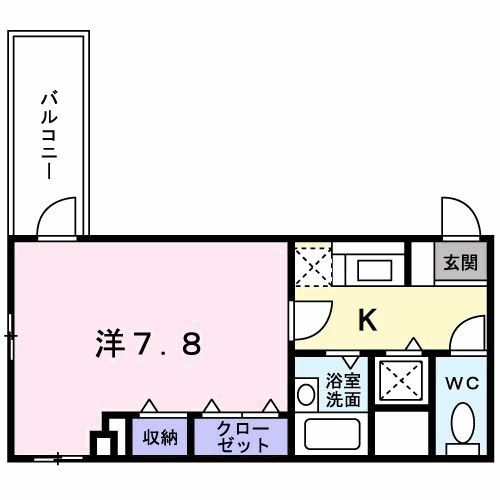コンフォート　橋本 間取り