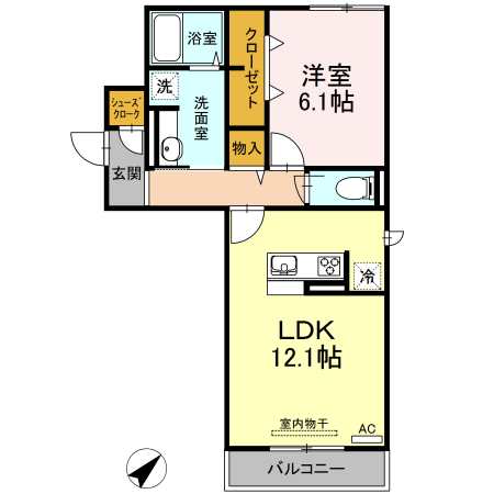 ノーブル向ヶ丘 間取り