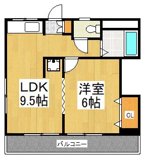 コーポ洋山 間取り