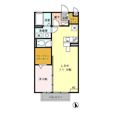 セジュール多摩境 間取り