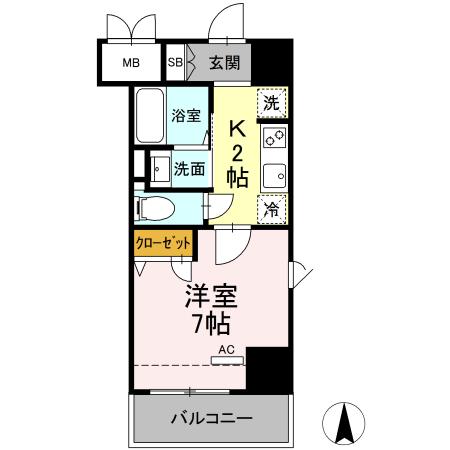 Je Glycine 寿町 間取り