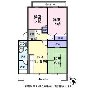 オークパレス高幡 間取り