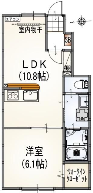 ＬＡＨＡＩＮＡ　８ 間取り