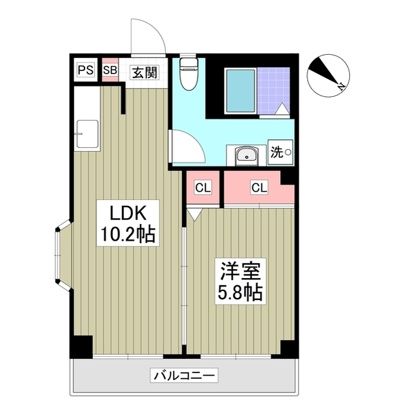 ミューゼタイセイ 間取り