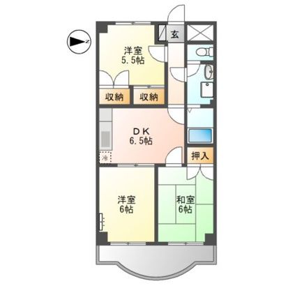 ドミールシャルマン 間取り