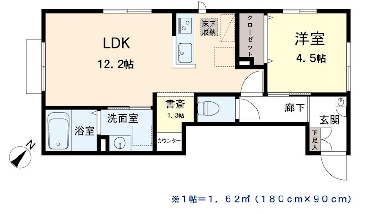 スバルディア中野 間取り