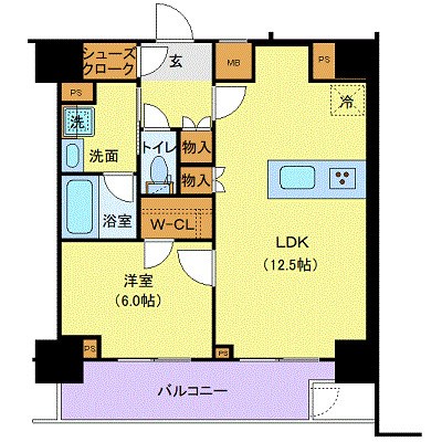 東京都新宿区中落合２丁目 間取り