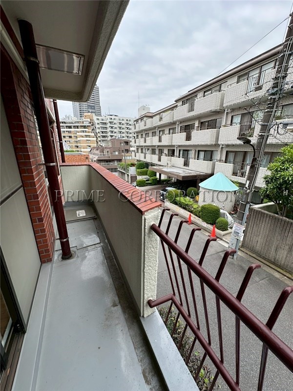 ヴェラハイツ赤坂新坂町 ベランダ