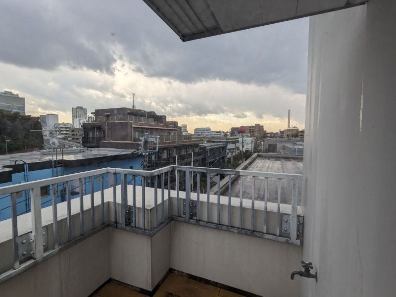 レセーヌ白金長者丸 ベランダ