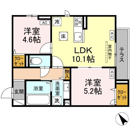Maison Cocoru 間取り