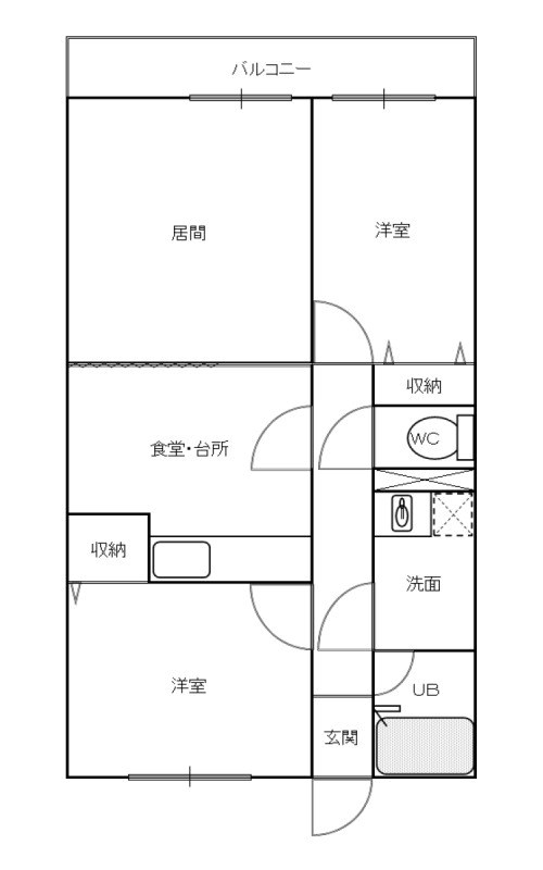 アパートメントカヤ田園調布 間取り