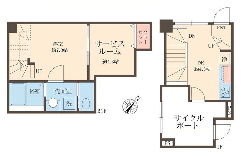 スフィア日本橋富沢町 間取り