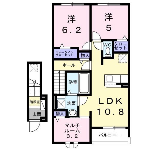 アンソレイユもみじ山 間取り