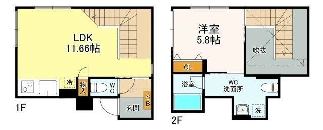 ブライト住吉 間取り