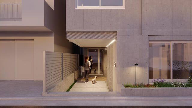 クアードロ中野223 エントランス