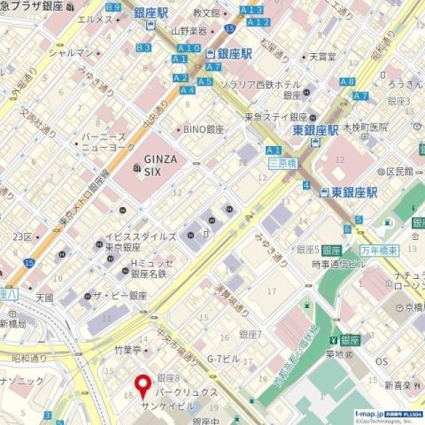 東京都中央区銀座８丁目 その他