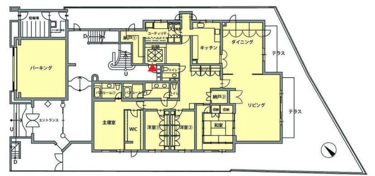 目黒三田トリニティ 間取り