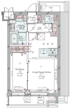 コンシェリア目黒本町 THE RESIDENCE 間取り