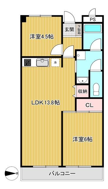 たまセンター第２ビル 間取り