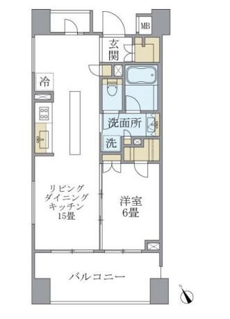 アパートメンツ三田 間取り