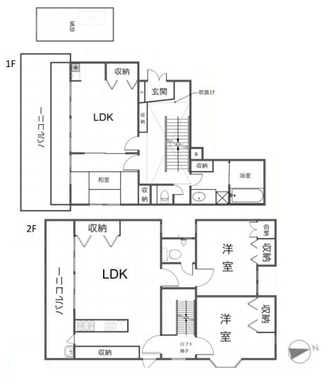 東京都新宿区富久町 間取り