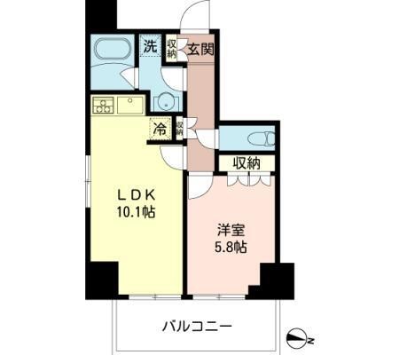 MFPRコート木場公園 間取り